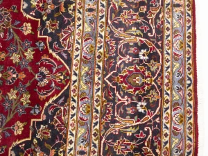 Semi Antique Red Traditional 10X13 Kashan Persian Oriental Rug