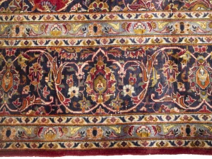Semi Antique Red Traditional 10X13 Kashan Persian Oriental Rug