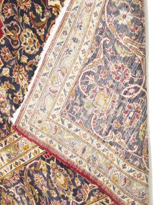 Semi Antique Red Traditional 10X13 Kashan Persian Oriental Rug