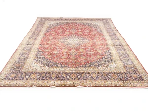 Semi Antique Red Traditional 10X13 Kashan Persian Oriental Rug