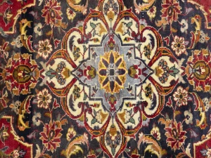 Semi Antique Red Traditional 10X13 Kashan Persian Oriental Rug