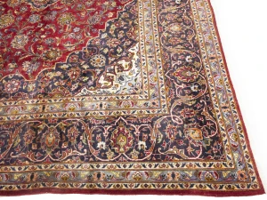 Semi Antique Red Traditional 10X13 Kashan Persian Oriental Rug