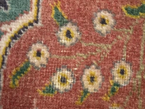 Semi Antique Red Classic 7X10 Tabriz Persian Rug