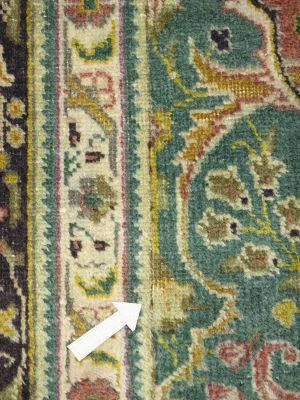 Semi Antique Red Classic 7X10 Tabriz Persian Rug