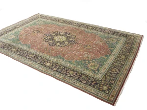 Semi Antique Red Classic 7X10 Tabriz Persian Rug