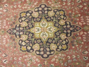 Semi Antique Red Classic 7X10 Tabriz Persian Rug