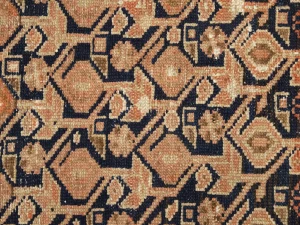 Antique Muted Tribal 3X11 Malayer Persian Runner Rug