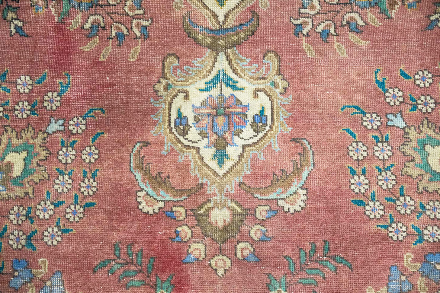 9'9x13'0 Hand Knotted Floral Traditional Wool Oriental Rug - Image 12