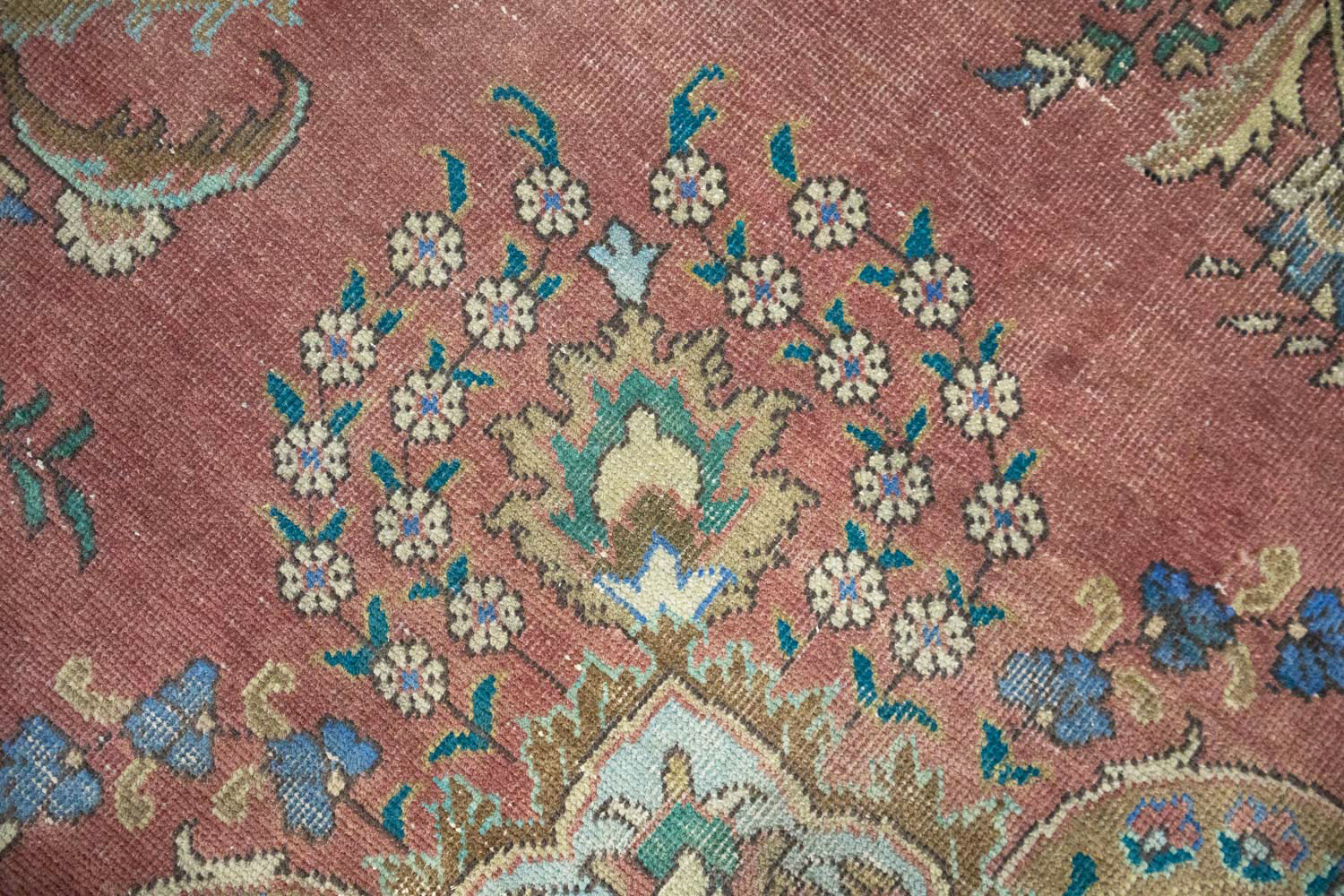9'9x13'0 Hand Knotted Floral Traditional Wool Oriental Rug - Image 13