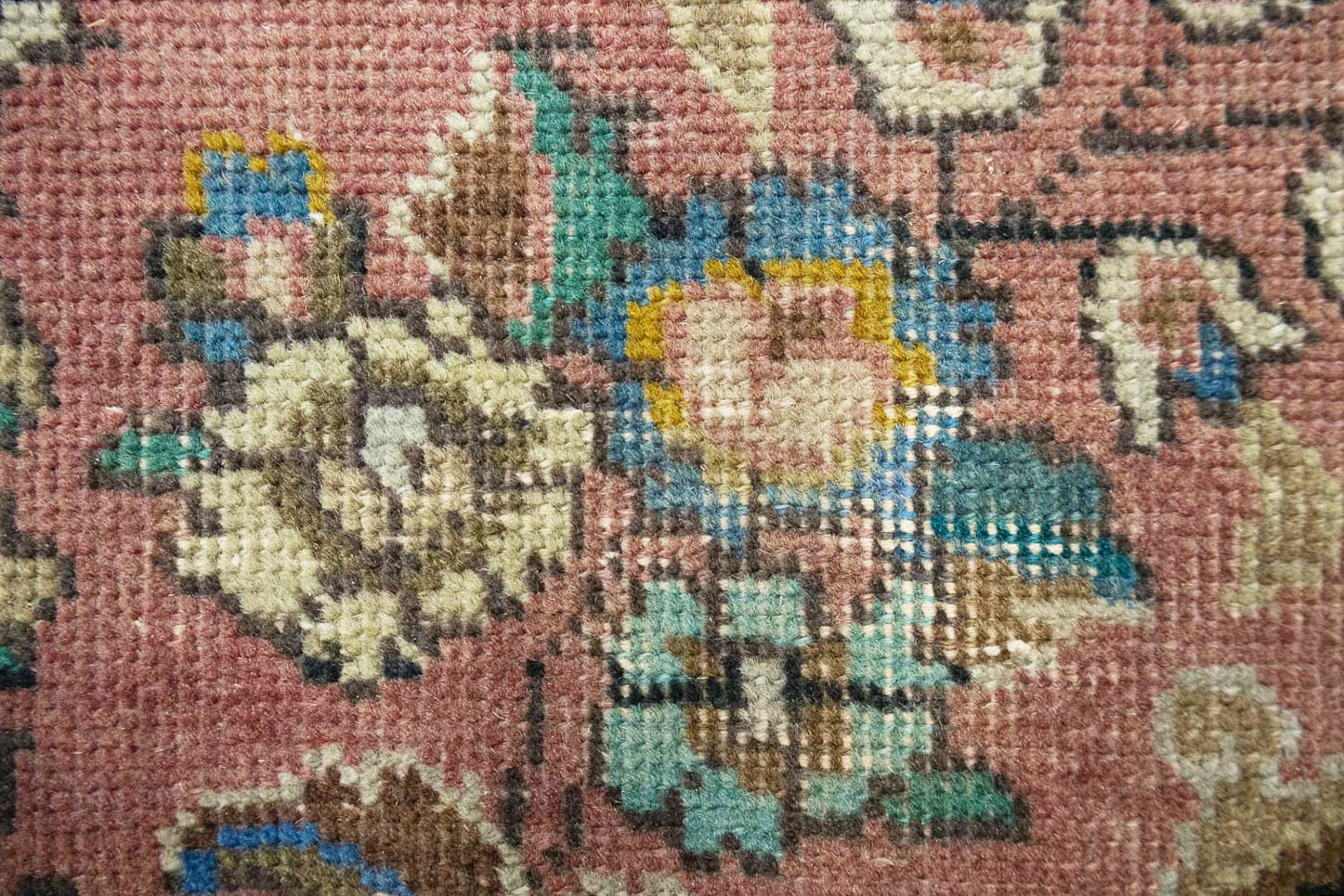 9'9x13'0 Hand Knotted Floral Traditional Wool Oriental Rug - Image 15