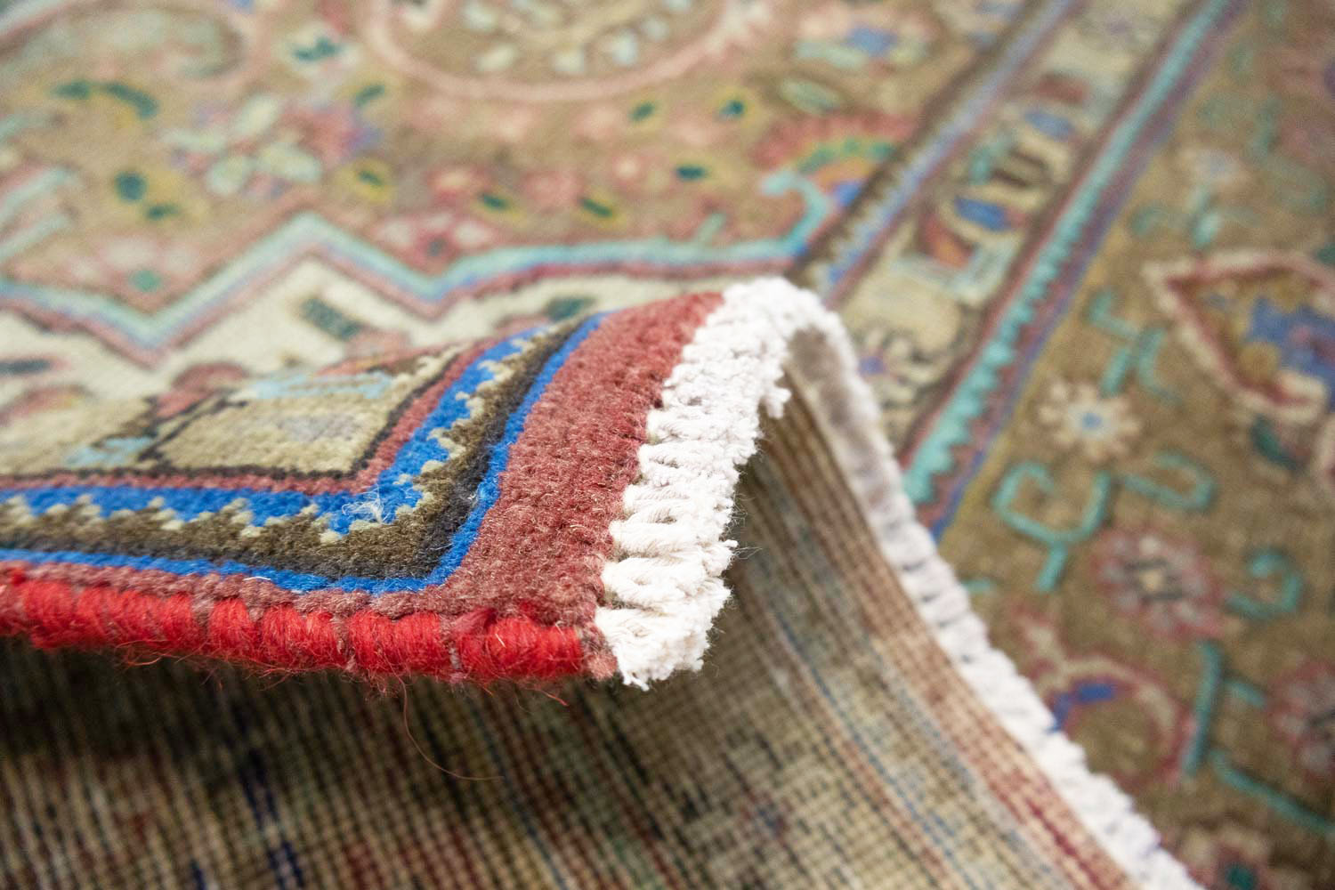 9'9x13'0 Hand Knotted Floral Traditional Wool Oriental Rug - Image 18